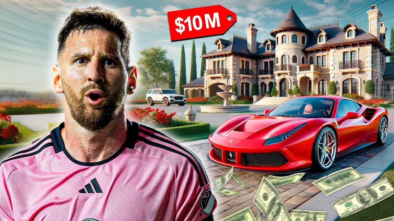 Así es la vida lujosa de Lionel Messi 2025