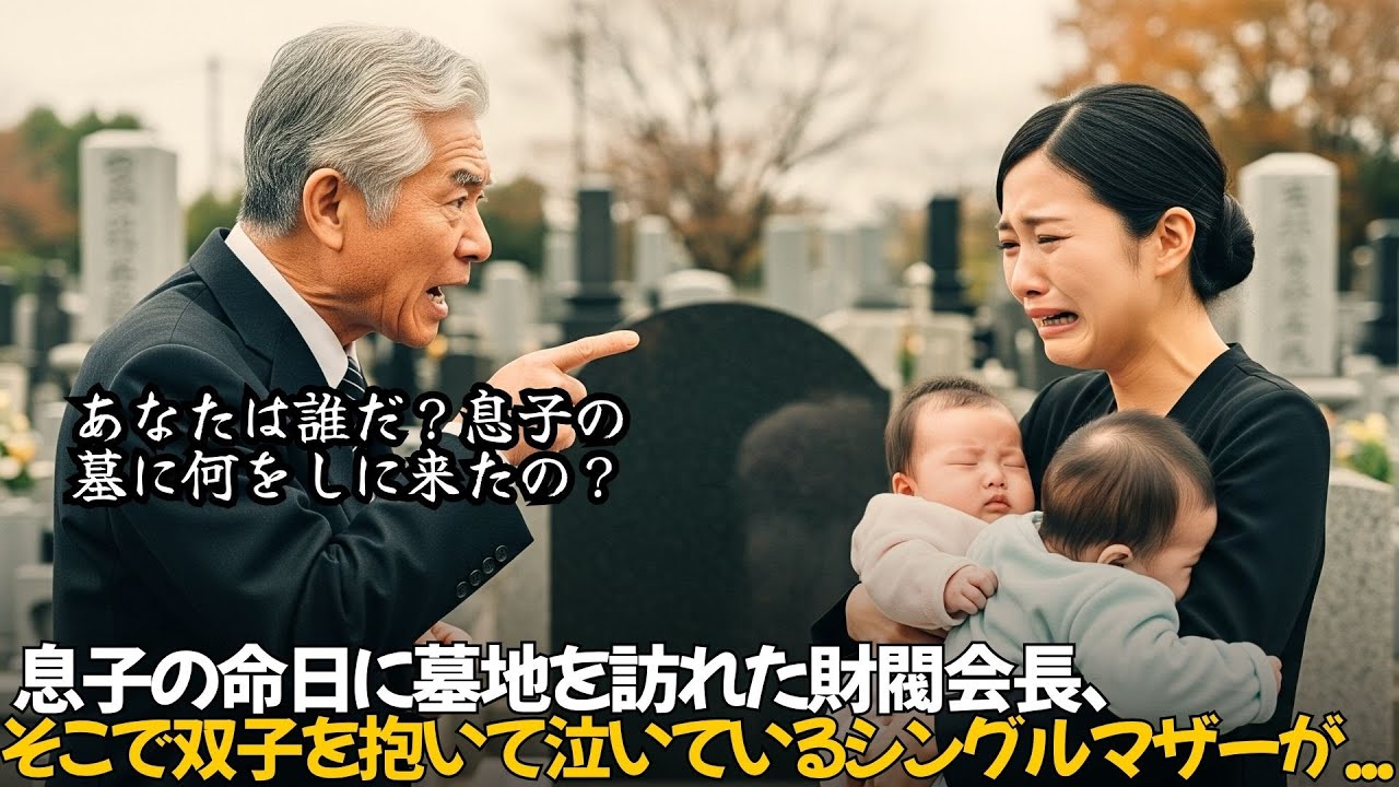息子の命日に墓地を訪れた財閥会長。そこで双子を抱いて泣いているシングルマザーが…その真実とは｜人生の教訓｜オーディオブック｜実話朗読