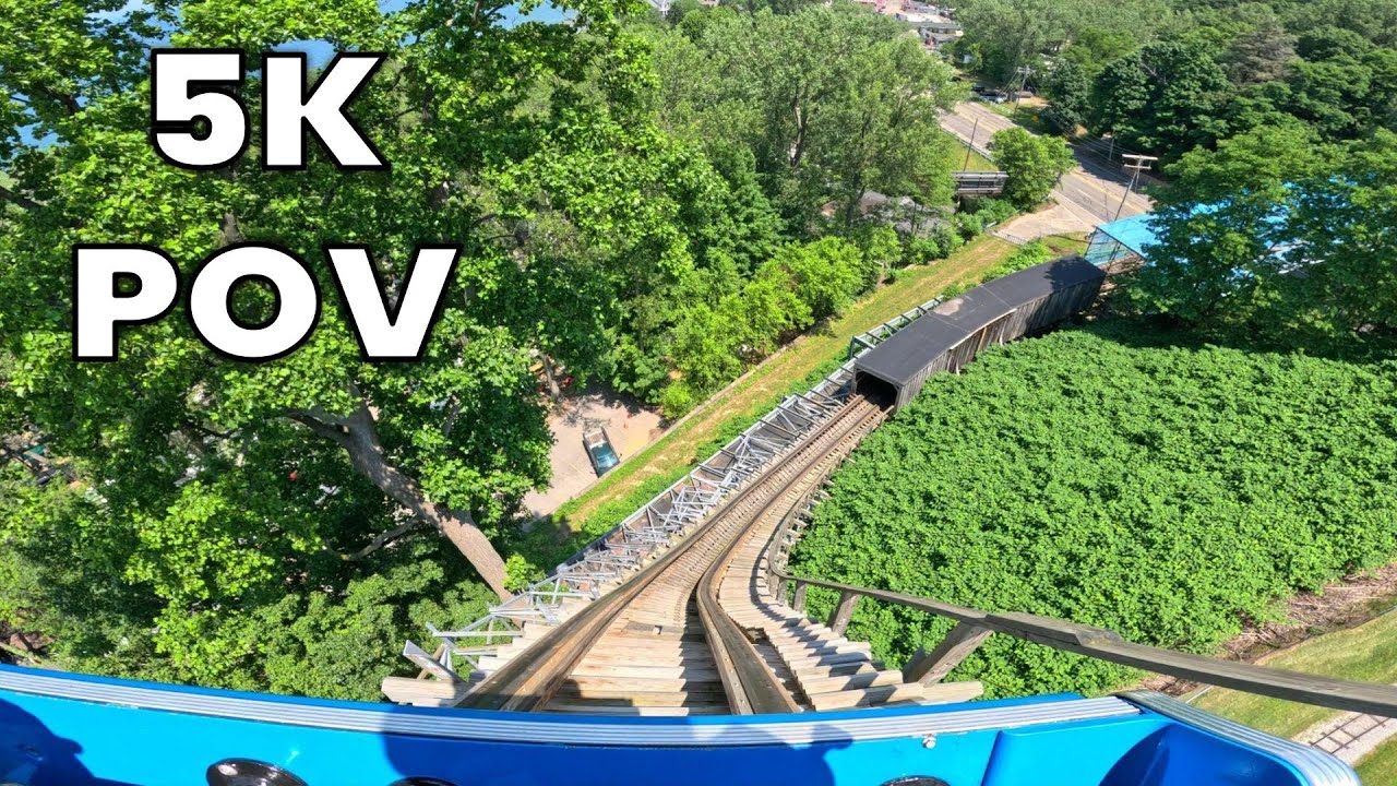 Ravine Flyer II Front Row POV [5K] | Waldameer 2025