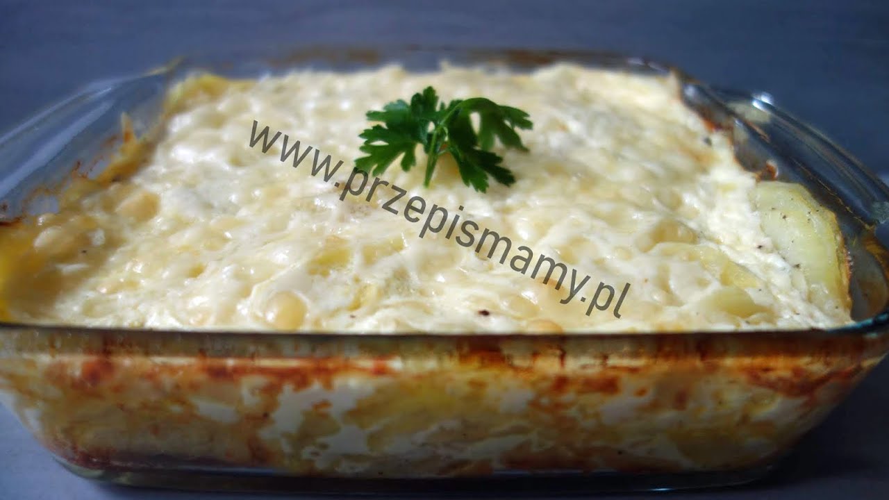 Zapiekanka ziemniaczana Przepis na pyszne ziemniaki z serem żółtym #ziemniaczana