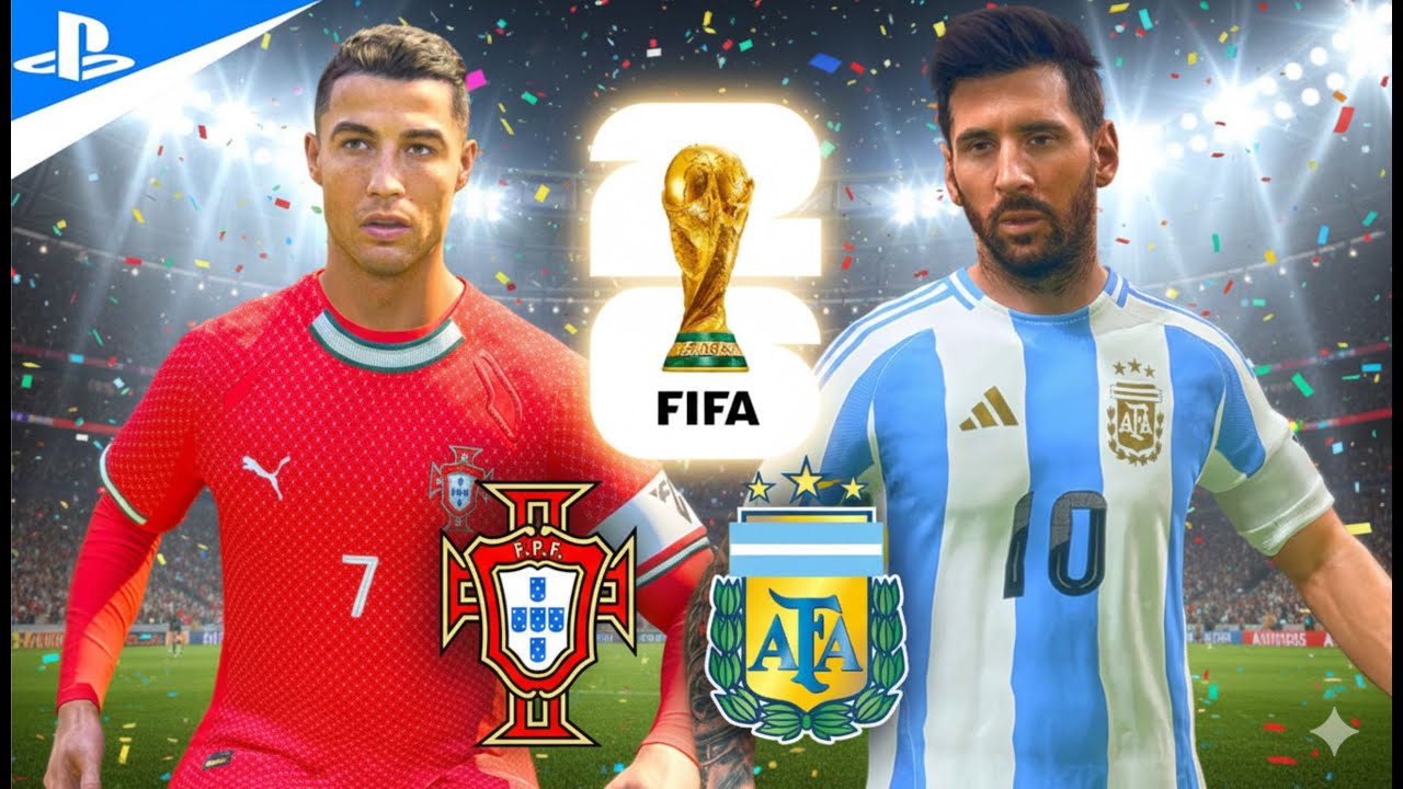 Ronaldo vs Messi | FC 26 Gameplay Portugal vs Argentina 2026 FIFA World Cup