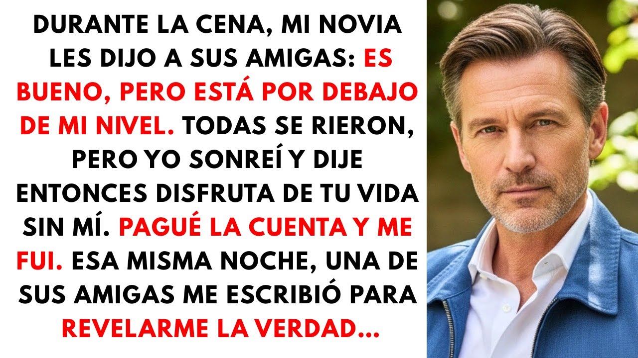 En La Cena Ella Rió: Es Solo Un Amigo». Yo Le Respondí: «Solo Un Ex, No Lo Olvides