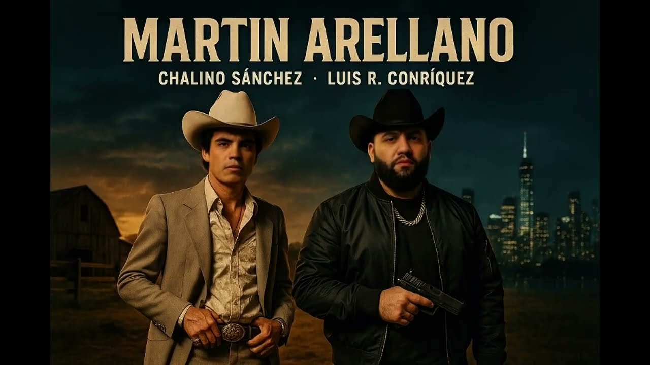 Luis R Conriquez ft Chalino Sanchez -Corridos Bélicos 2025 | Historia de Martín Arellano