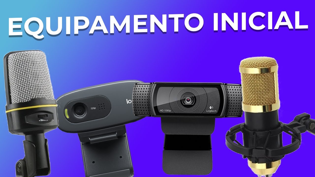 OS MELHORES EQUIPAMENTOS para STREAMERS INICIANTES.