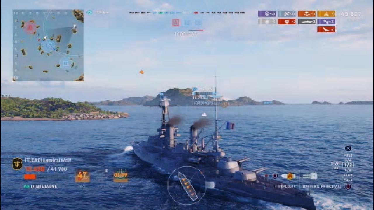 Je sort le Bretagne et ...... World of Warship