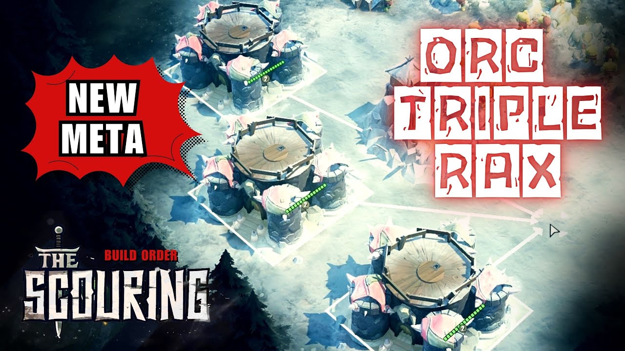 Тройные казармы ORC | Новый мета-порядок строительства | Очищение