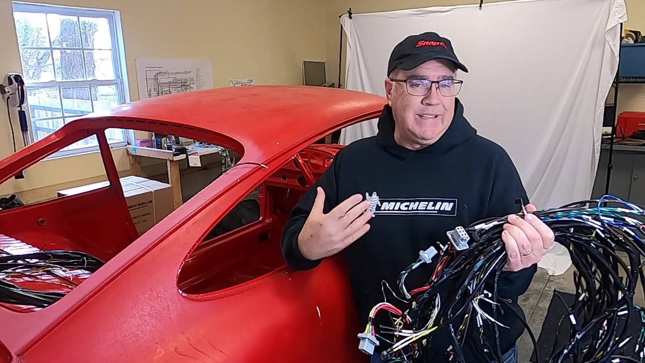 Porsche 911 and 912 Wiring Harness Install in 1965-1968