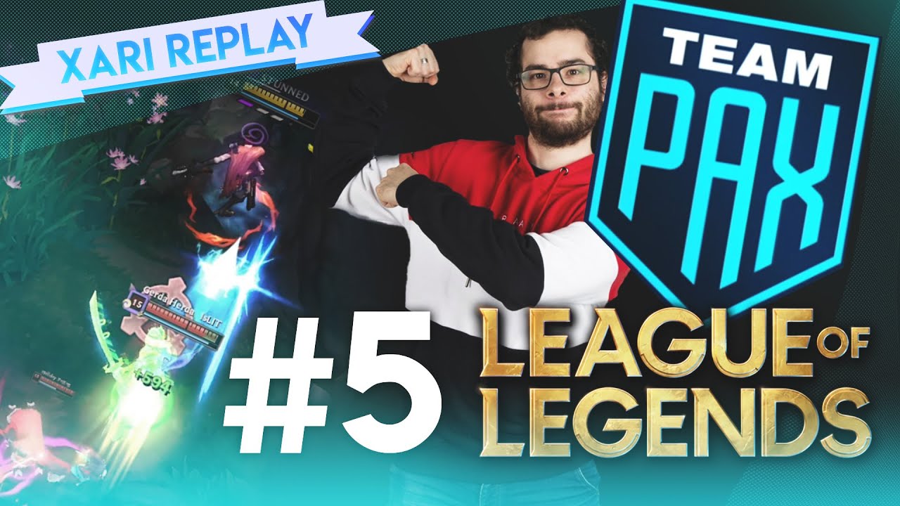 Team PAX sur LOL #5 C'est dur pour Xari. Avec Domingo, Kamet0, GobGG et DFG