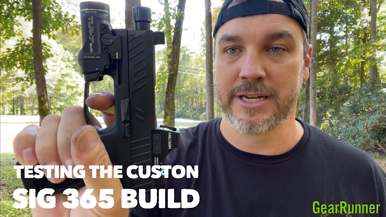 Testing The Sig P365X Custom Build