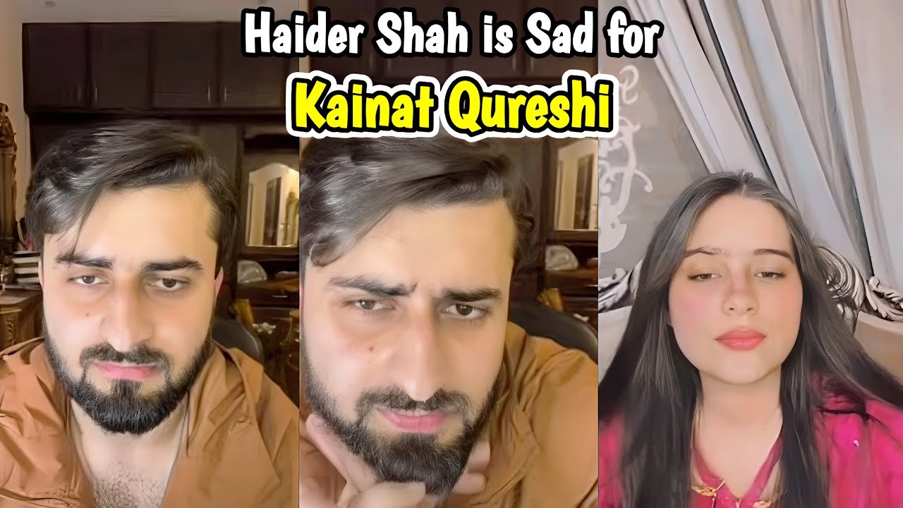 Haider Shah is Sad for Kainat Qureshi | Live with Haider & Kainat 
