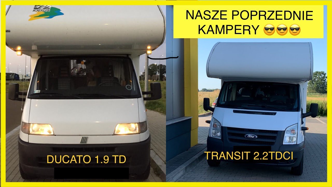 KAMPER DUCATO ORAZ TRANSIT * KR&Oacute;TKA HISTORIA NASZYCH DOM&Oacute;W NA KOŁACH 😎@KamperWeek