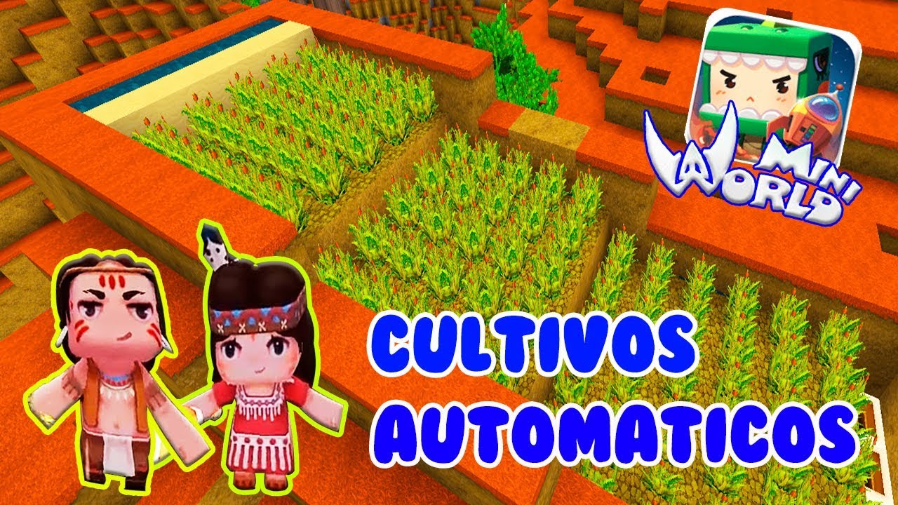 CULTIVOS AUTOMATICOS MINIWORLD 🌾  - MINIWORLD SERIE - MINI WORLD ESPAÑOL #13