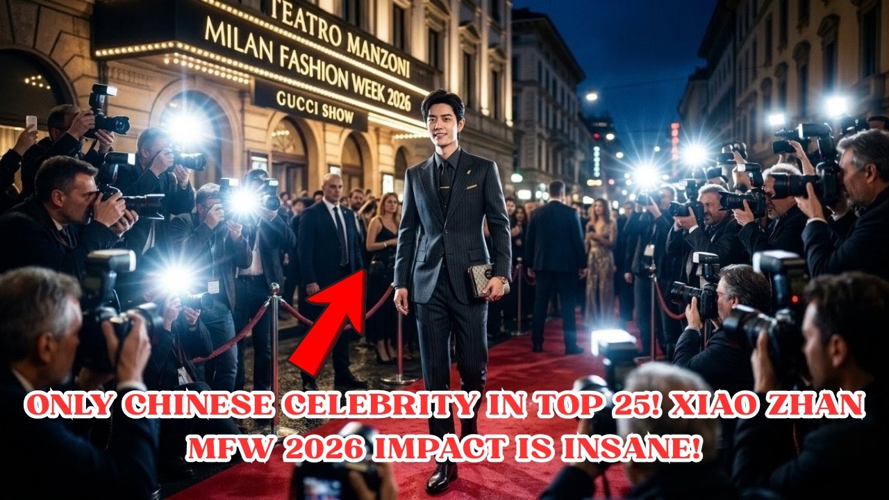 Сяо Чжань триумфально выступил на MFW 2026! Занял 11-е место в мировом рейтинге – единственный китай