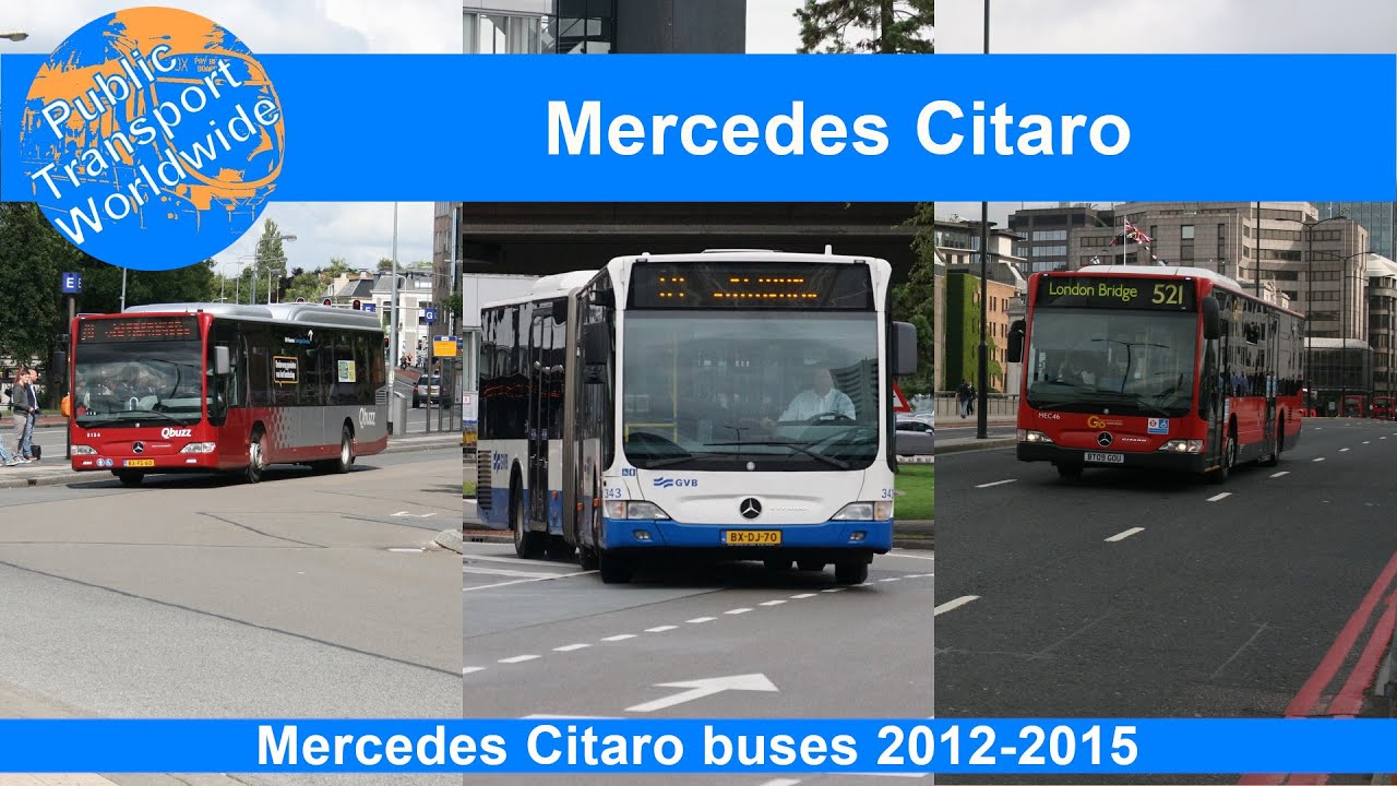Mercedes Citaro buses part 2 (2012-2015)