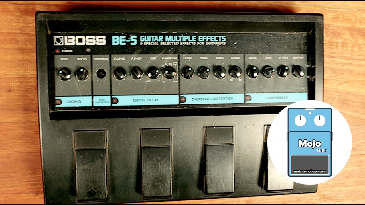 Boss BE-5 - Mojo Stompboxes