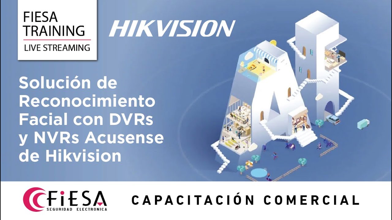 CCTV: Solución de Reconocimiento Facial con DVRs y NVRs acusense de Hikvision – Técnica Comercial