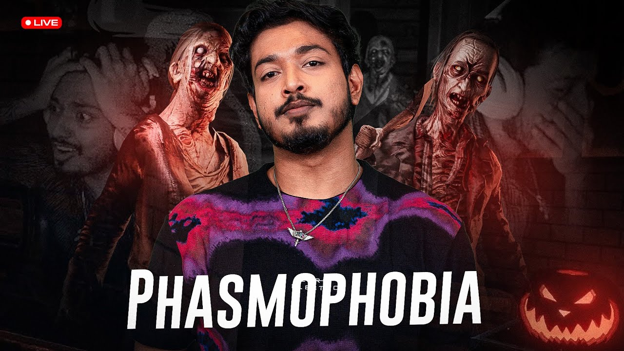 🔴LIVE - PHASMO mein WEEKLY and RANDOM CHALLENGE !!