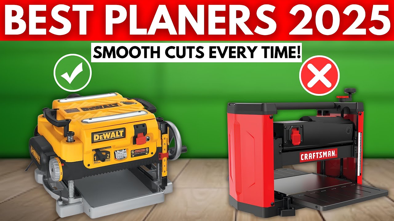 Top 5 Thickness Planers 2025 | Smooth, Powerful & Best for Woodworking