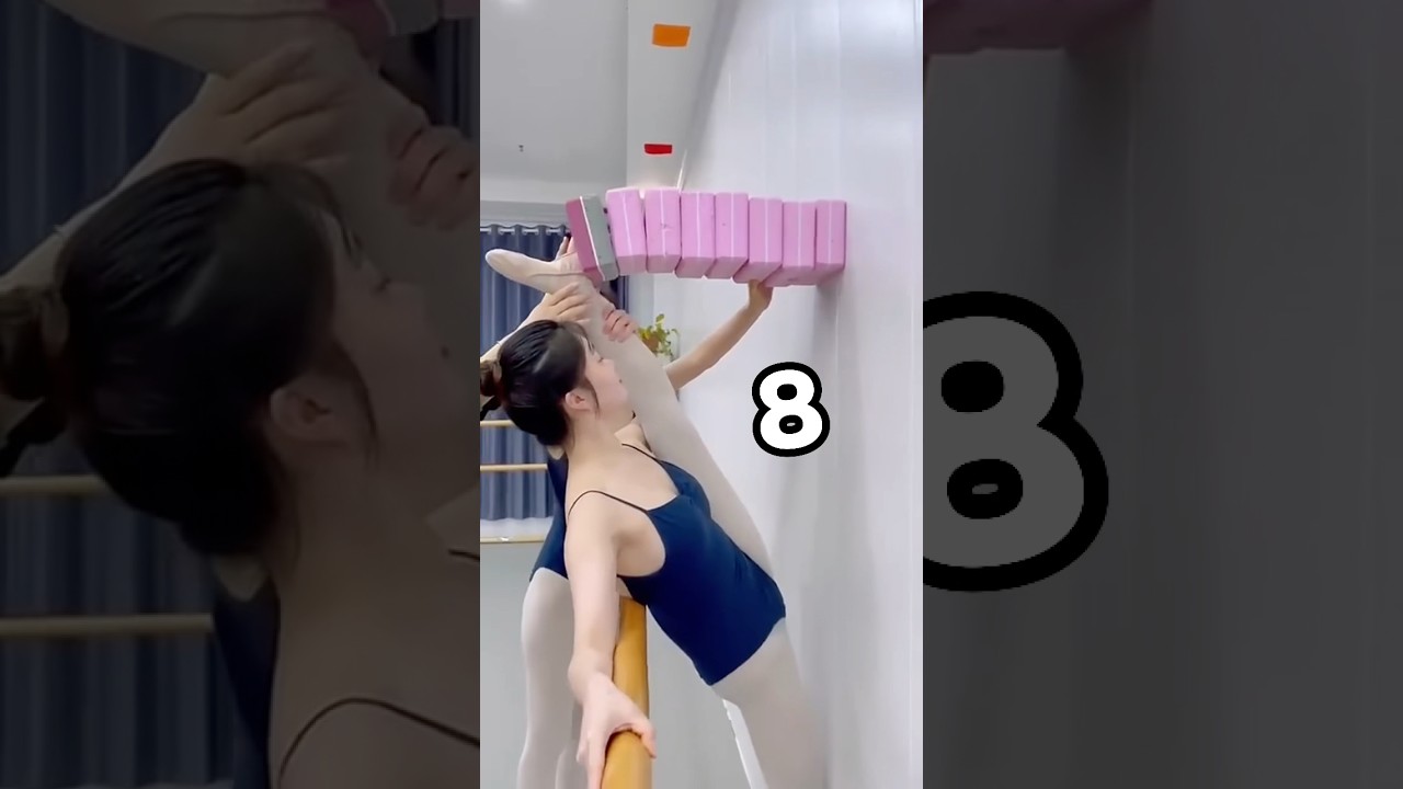 CET EXERCICE POUR LE GRAND &Eacute;CART EST IMPRESSIONNANT ! #gym #flexibility