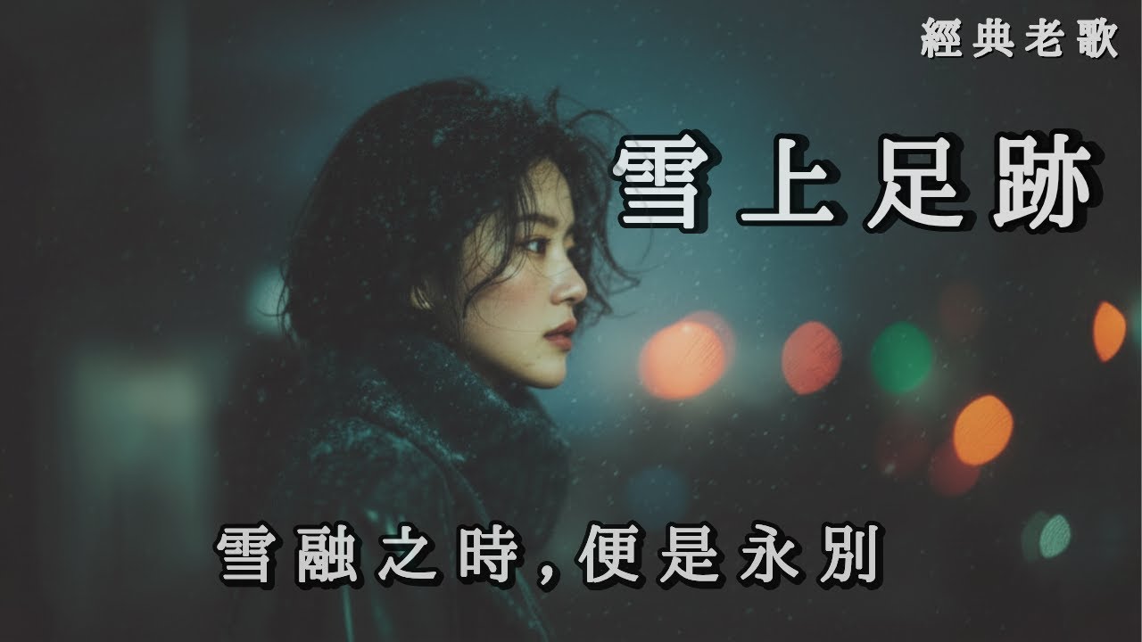 新歌上線 《雪上足跡》雪會融化，但你在我心底留下的印記永不磨滅ㅣ90年代感性冬日抒情歌《Footprints in the Snow》