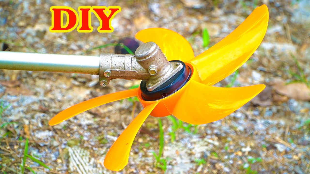 Thử Thách Gắn Cánh Máy Quạt Vào Máy Cắt Cỏ