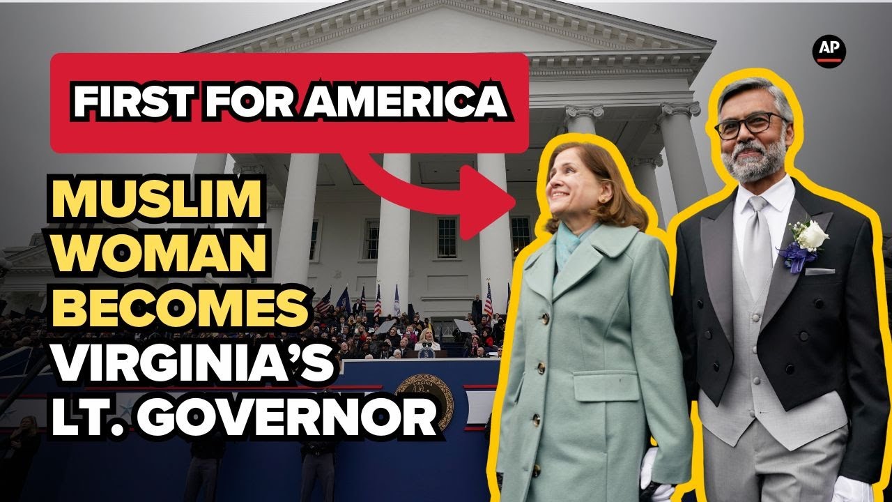 Ghazala Hashmi sworn in as Virginia lieutenant governor using the Quran