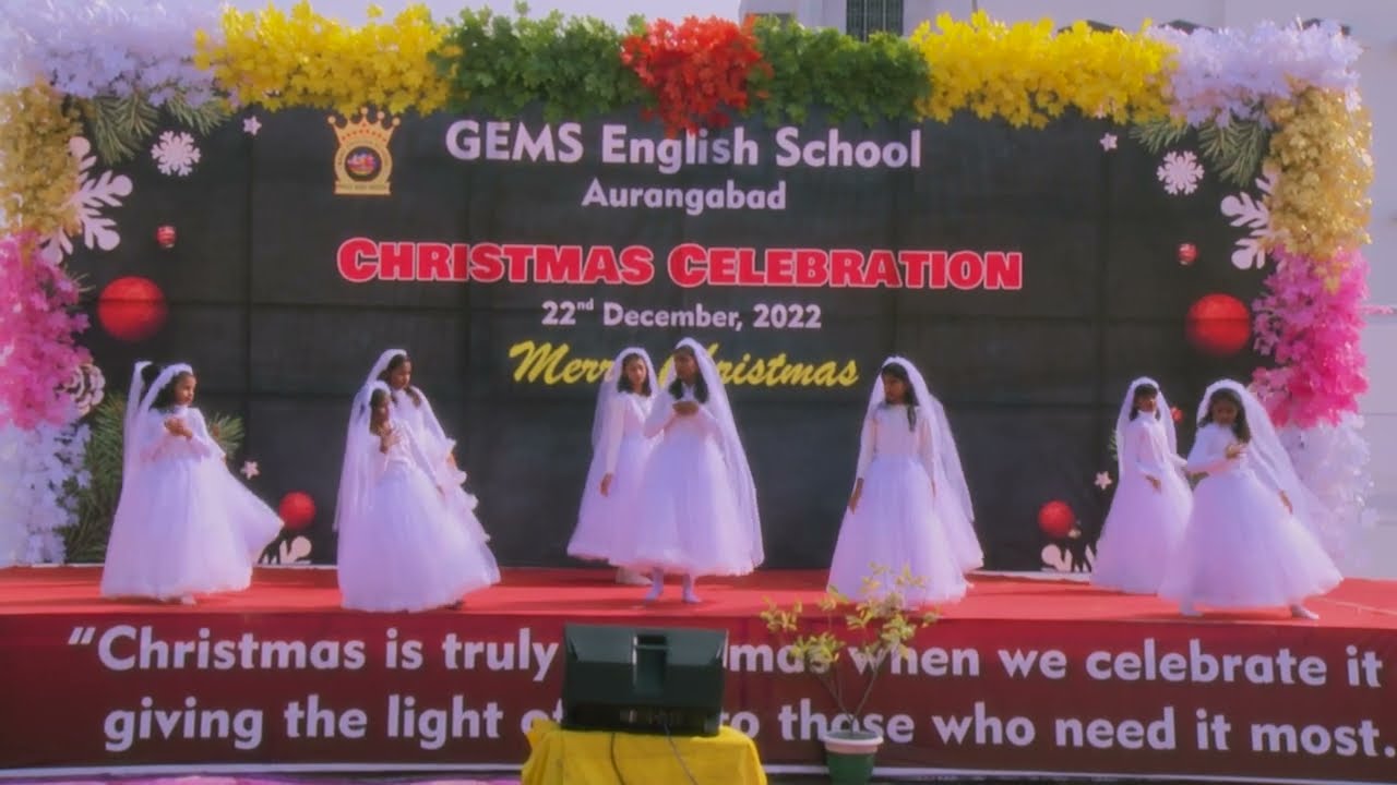 Angel Dance by Junior Kids | Christmas Celebration 2022 | GES Aurangabad