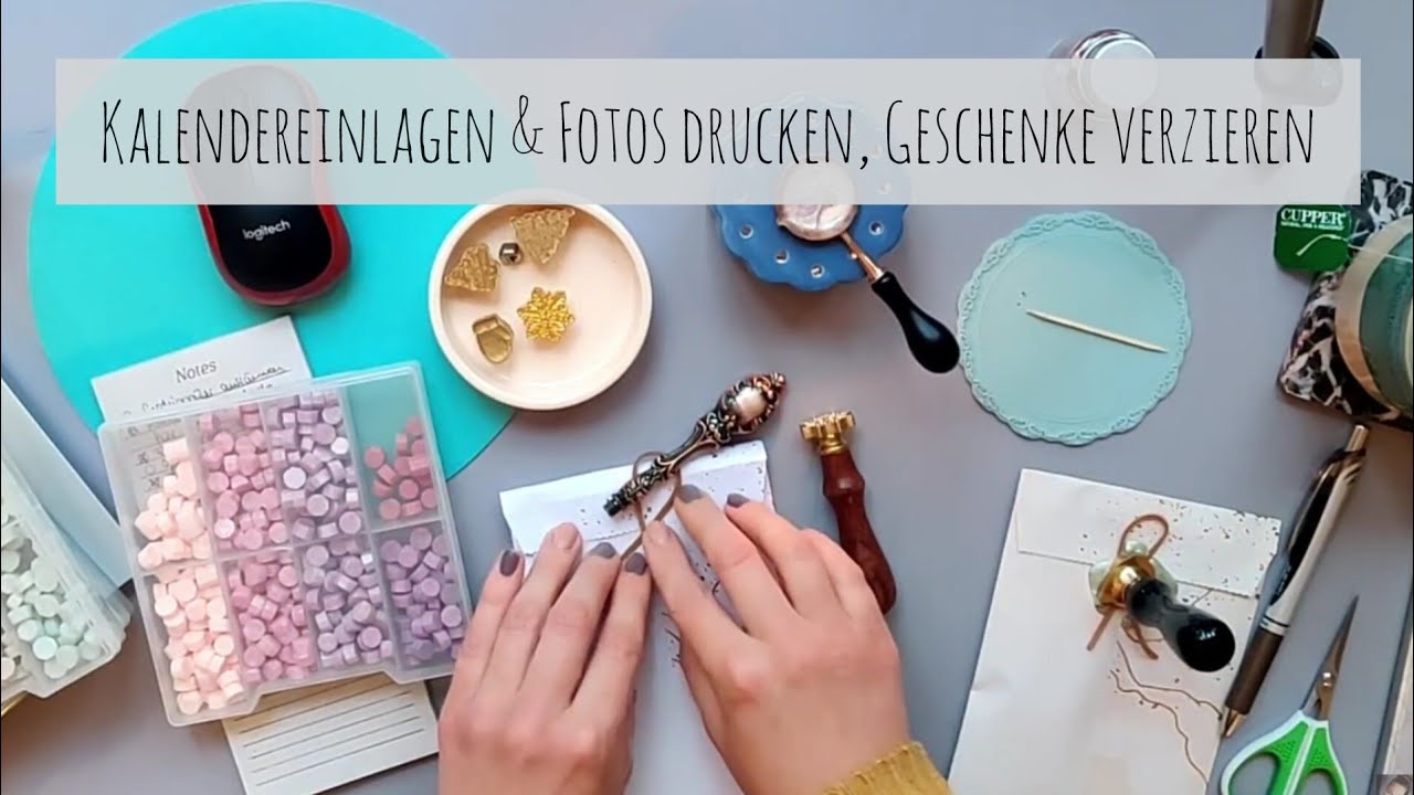 Wichtelwerkstatt | Kalendereinlagen für Mama, Fotos für Oma, Geschenke einpacken | dekoriat