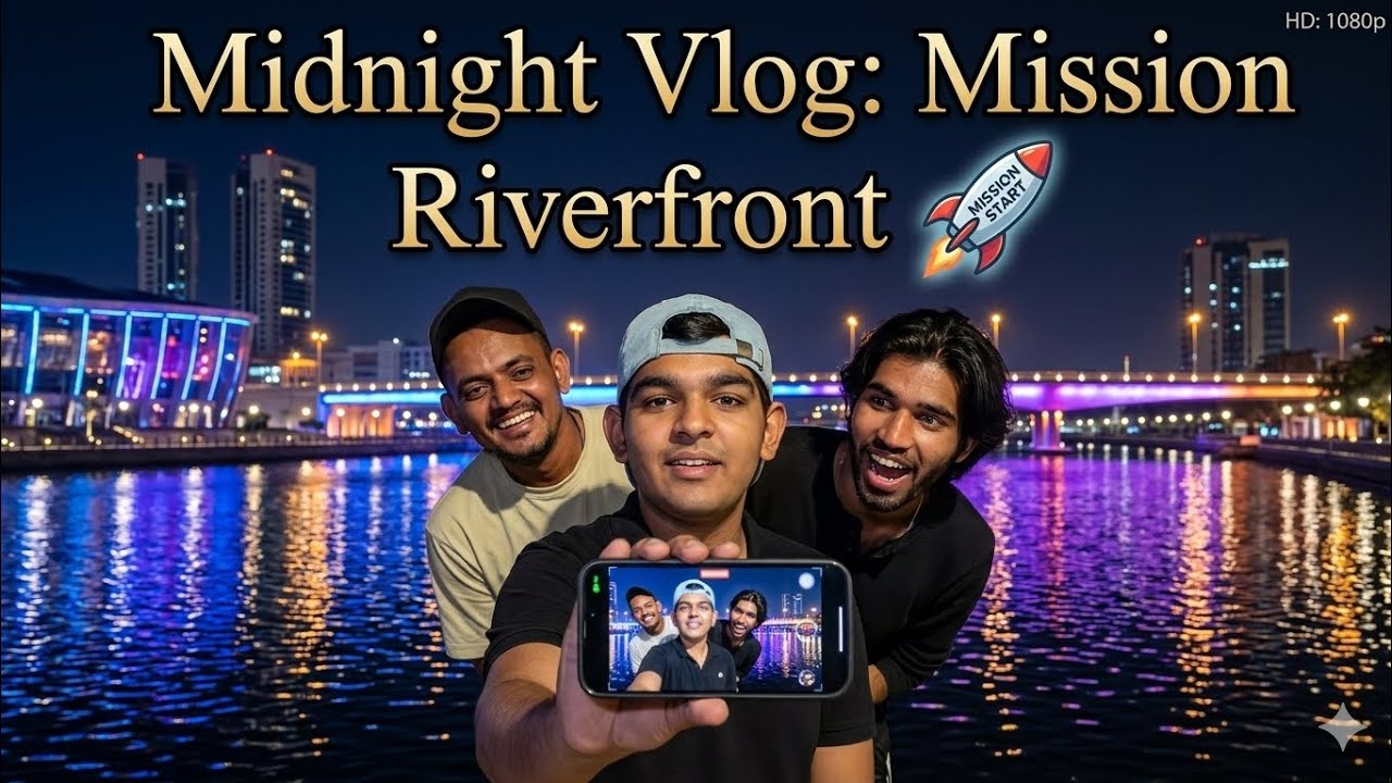 Midnight Vlog: Mission Riverfront 🚀#trending #viralvideo #dailyvlog 