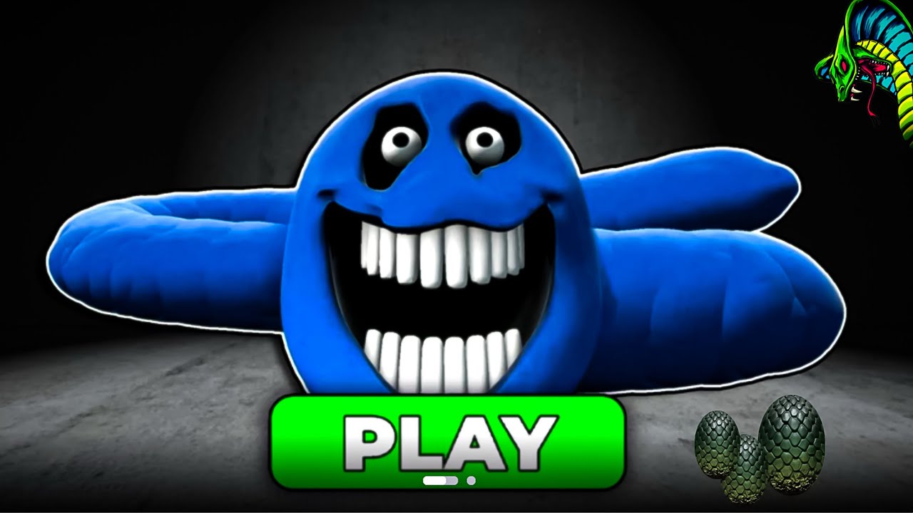 🐍RUN FROM HUNGRY SNAKE! (OBBY) ROBLOX #roblox #scaryobby 