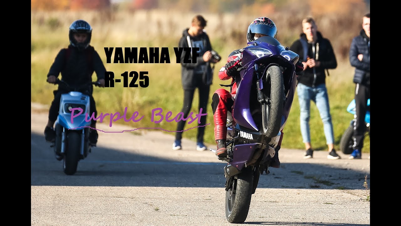 Yamaha YZF R-125 | Tuning story | Purple Beast | aimekki