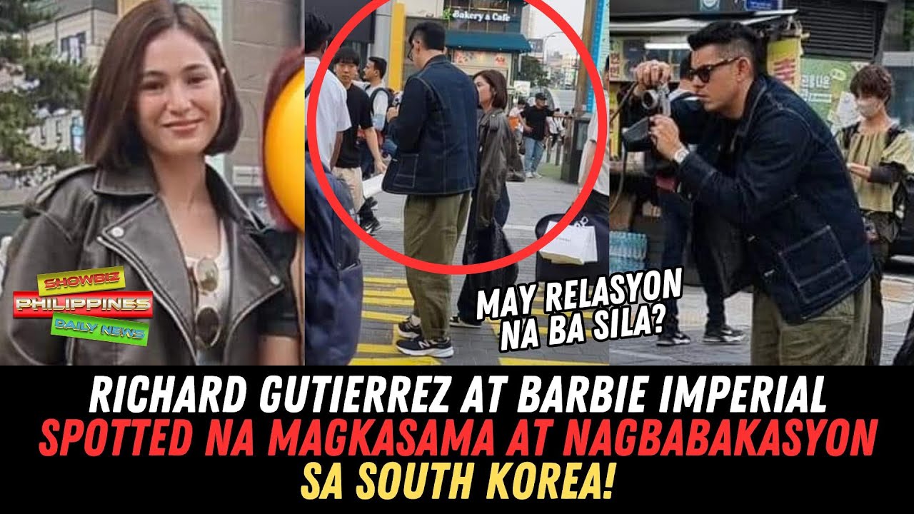 Richard Gutierrez At Barbie Imperial SPOTTED Na Magkasama At NagBabakasyon Sa South Korea!