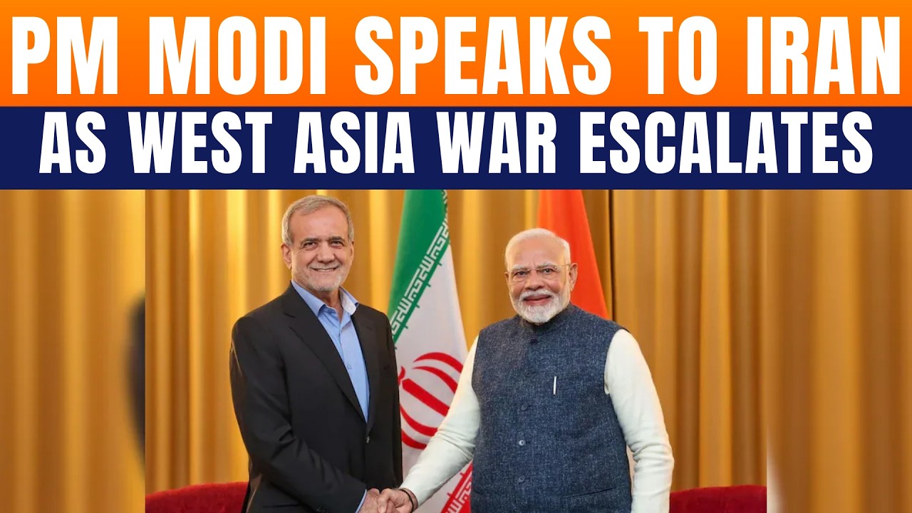 PM Modi Holds First Call With Iran Amid West Asia Conflict, Stresses Safety of Indians | News9
