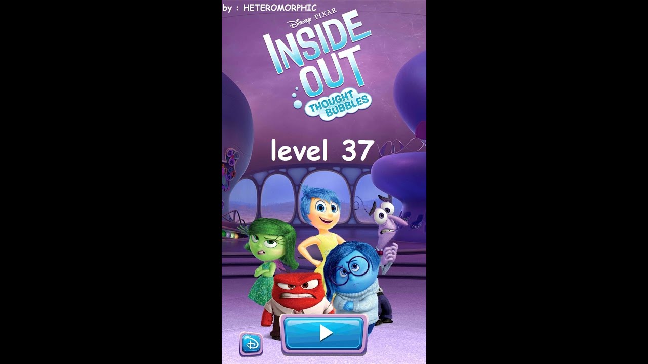 Inside Out Thought Bubbles : Level 37 Gameplay