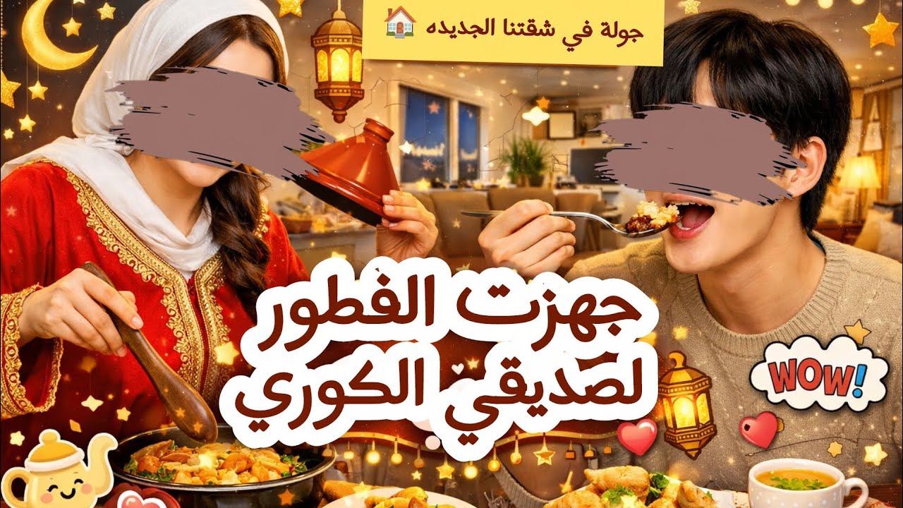 أول رمضان لنا مع بعض 🥹 طبخت الإفطار+ جولة في شقتنا الجديدة🏠🤍