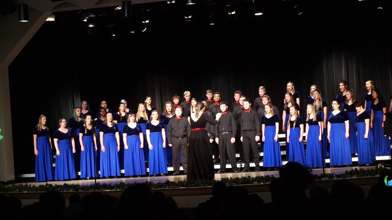 Choraliers singing Mary Sat a Rockin'  by Greg Gilpin