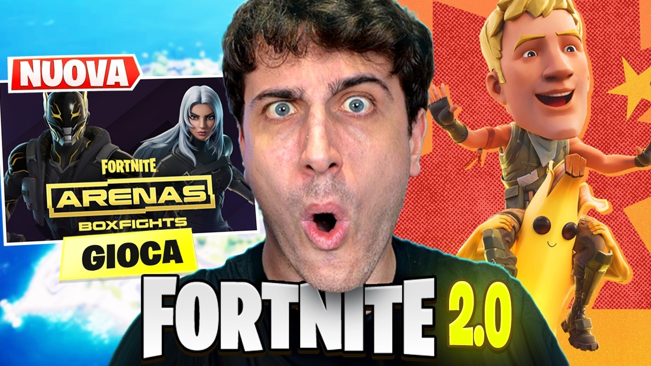 Fortnite 2.0 Sta Arrivando! NUOVE Modalit&agrave; e Grossi Cambiamenti! #giginews Fortnite ITA