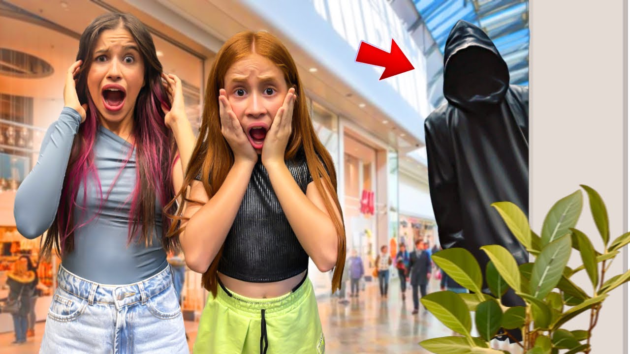 O vizinho misterioso nos seguiu no shopping? Estamos sendo observadas ! ( Gabi e Susu ) 