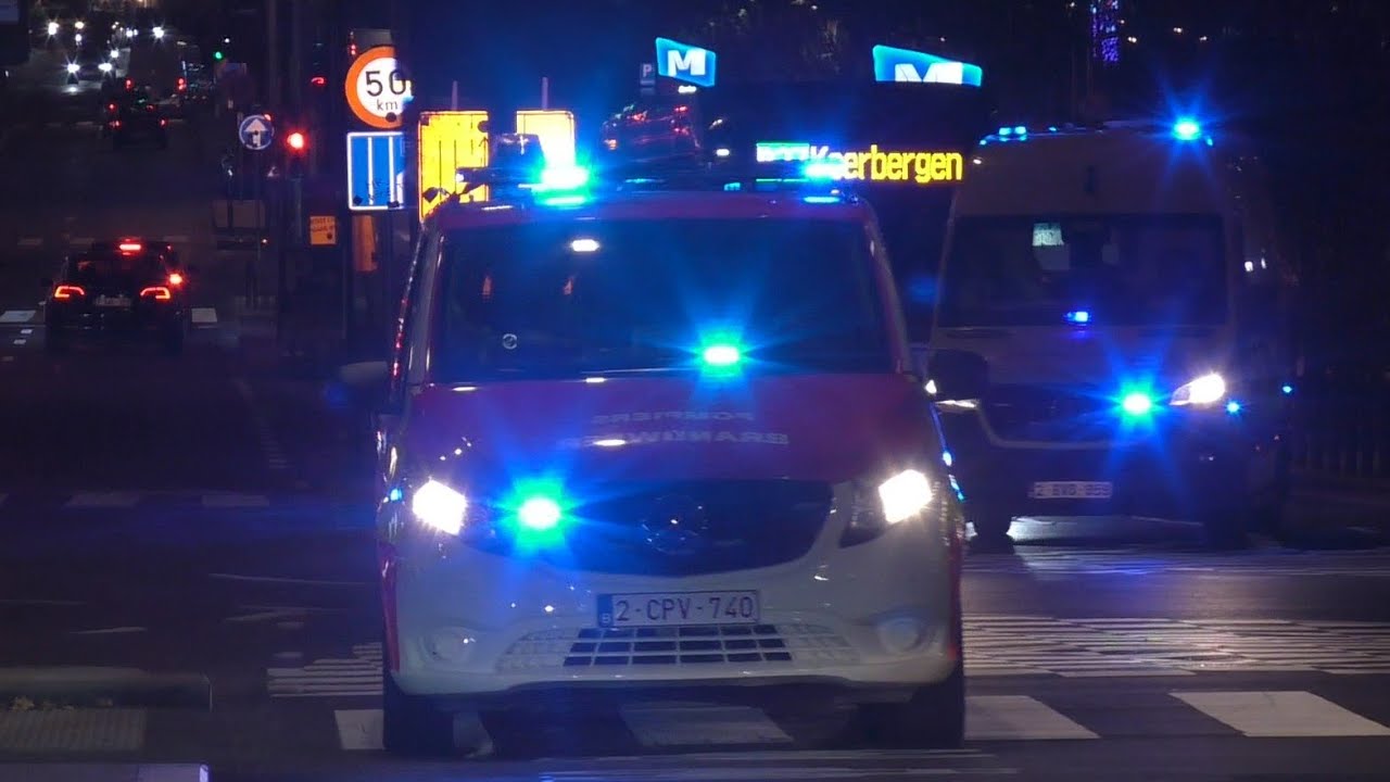 Vele hulpdiensten met spoed in Brussel