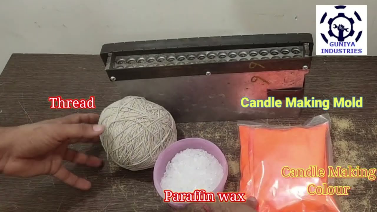 Rs.2/-Size | Candle Making Mold, Manual Candle making Business at Home