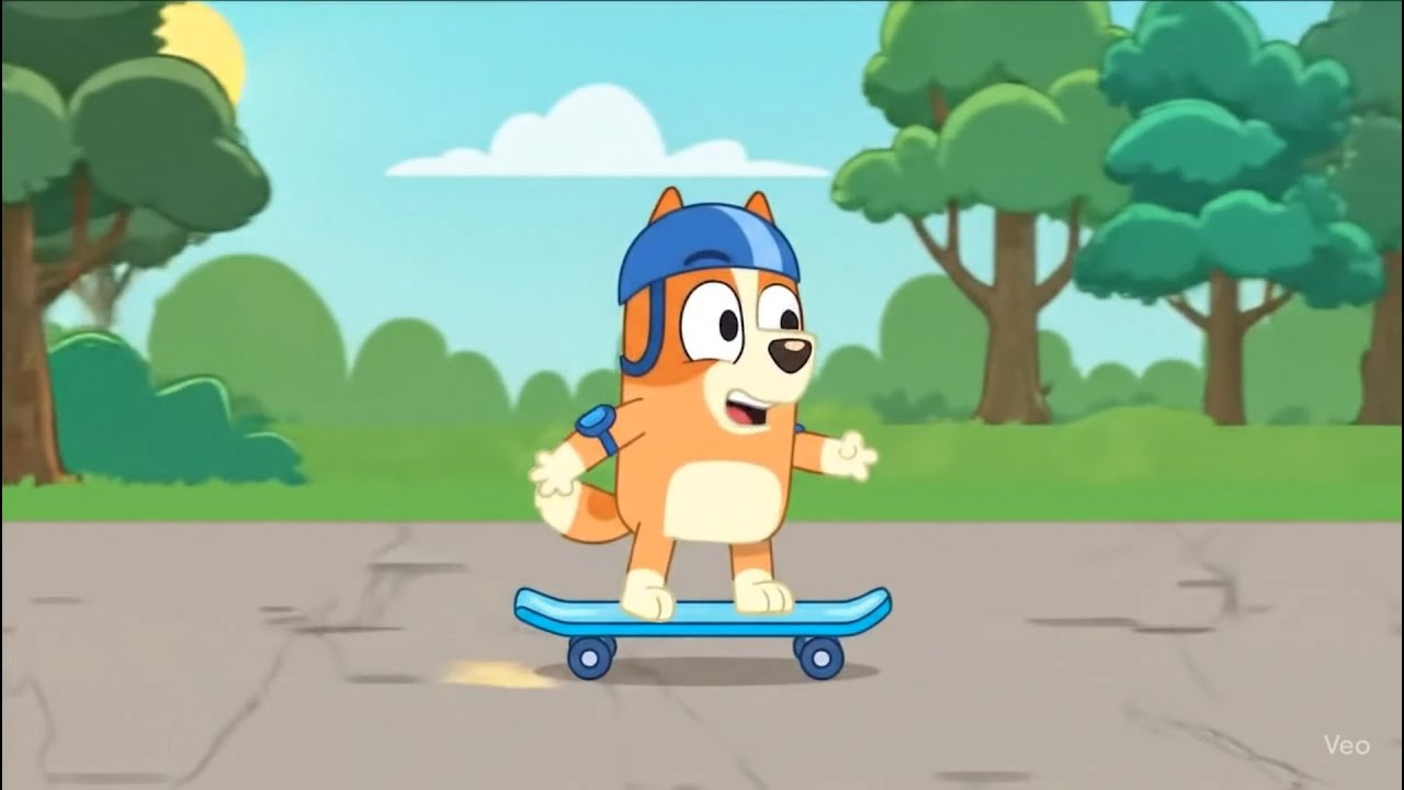 Skateboard Day 🎵🛹 Bluey Songs