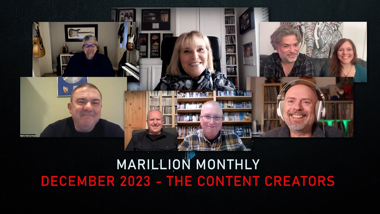 Marillion Monthly - Lucy chats with Marillion internet content creators