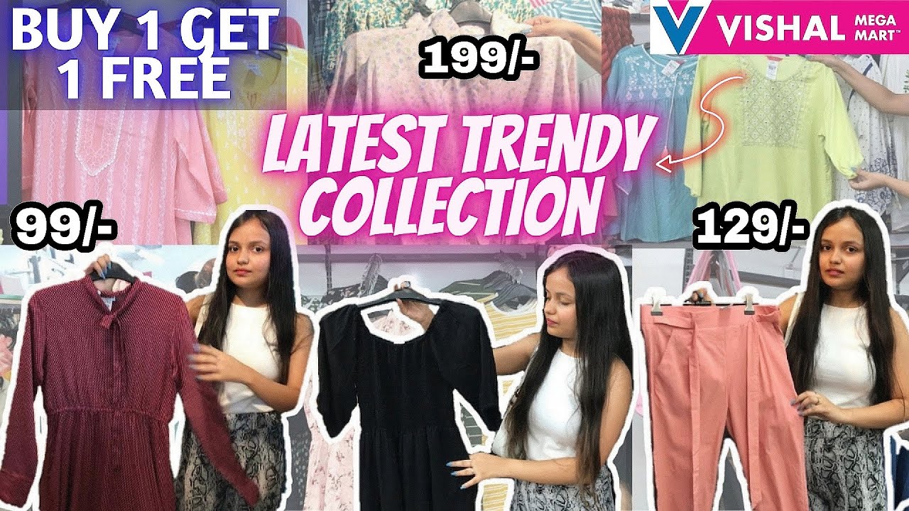 Vishal Mega Mart girls collection | Buy 1 Get 1 Free | Delhi | 2022 | + ALAANA'S LIPWASH REVIEW||