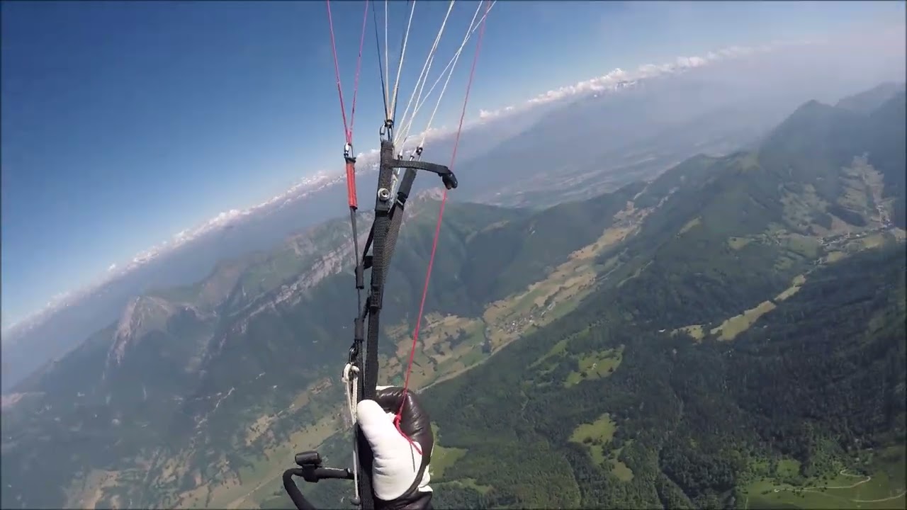 vol bivouac Bauges et Grand Arc  juin 2023