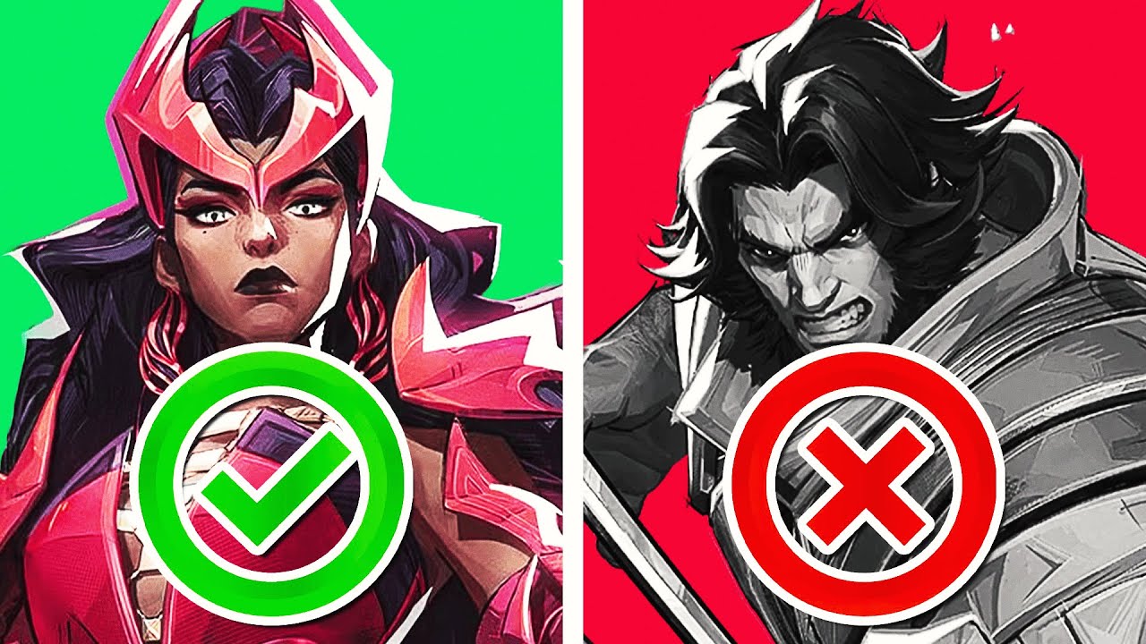 PARE DE ESCOLHER ERRADO! Melhores Personagens para NOVATOS no Marvel Rivals!