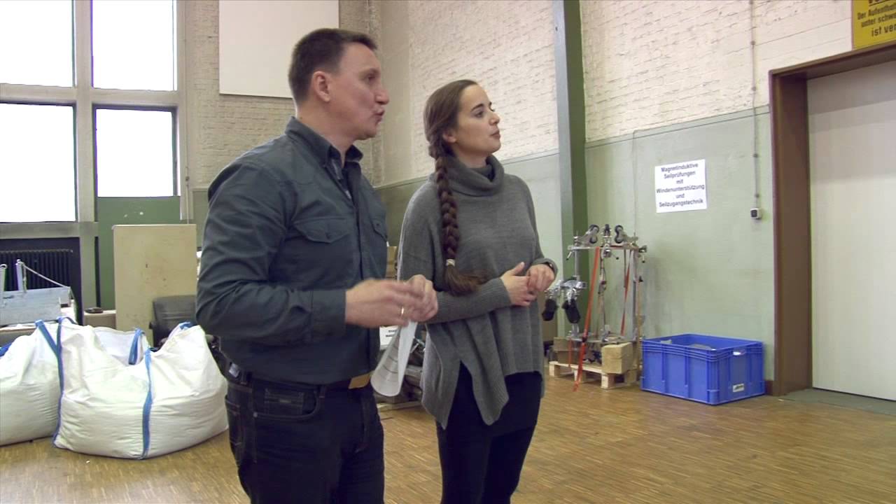 Härteprüfung für Stahlseile