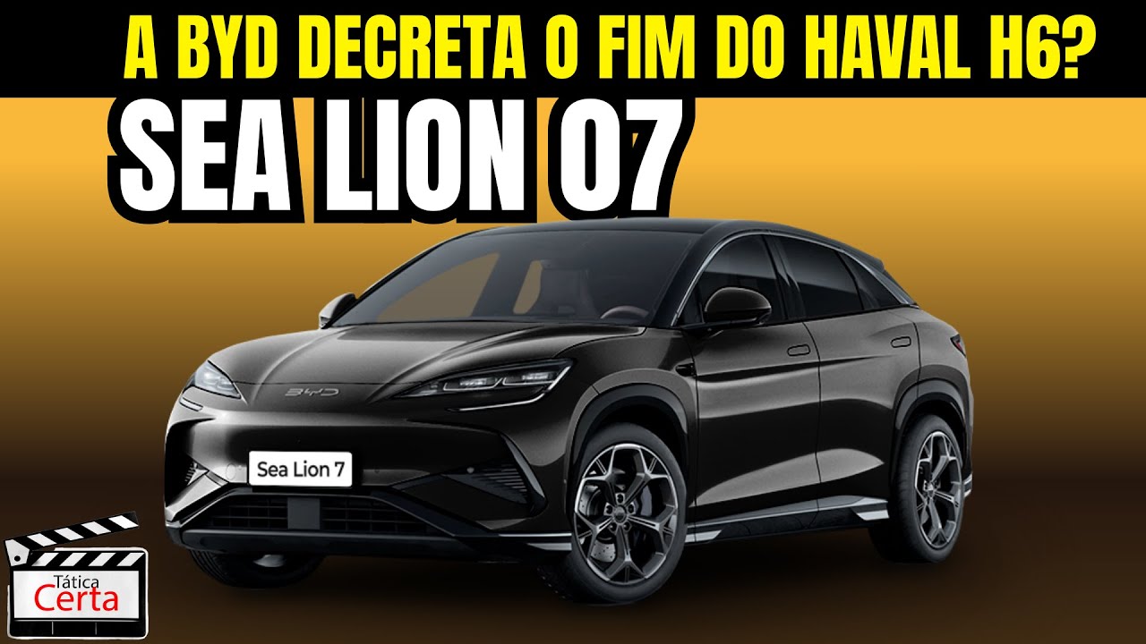 ADEUS HÍBRIDOS? O BYD Sea Lion 07 Chegou para 