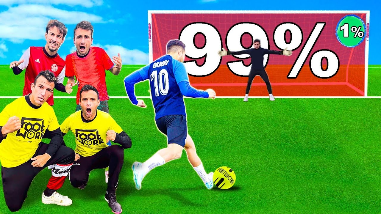 99% IMPOSSIBILE Football Challlenge vs. Sergio Cruz e PirlasV