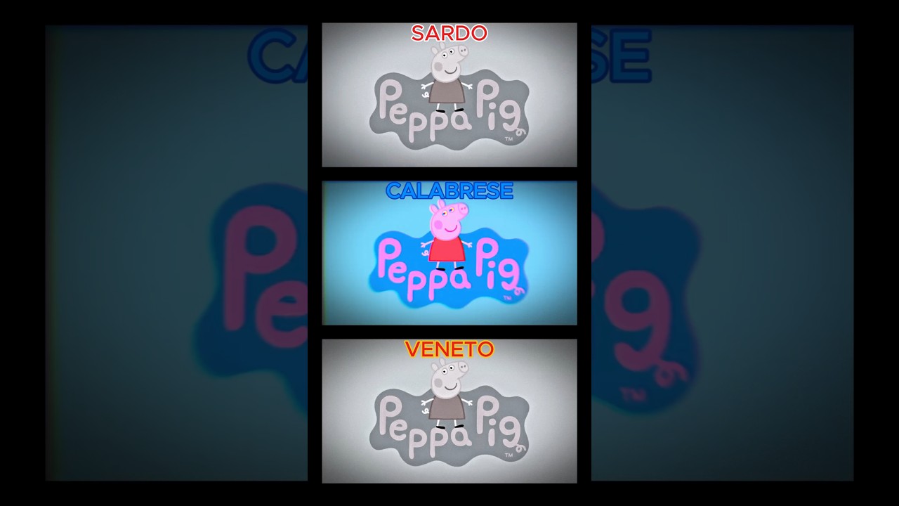 🐷 Peppa Pig in 3 dialetti diversi (PARTE 2) 😂🔥