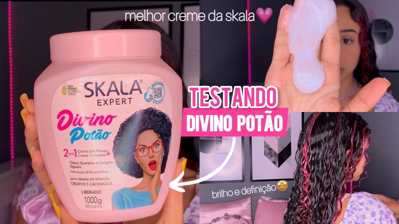 SKALA DIVINO POTÃO RESENHA | o melhor creme✨